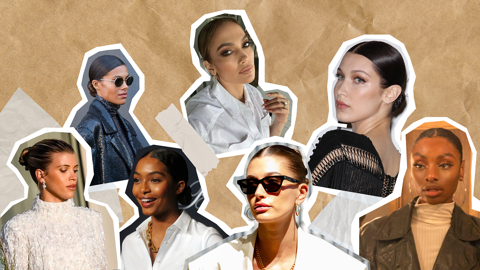 the trendy sleek bun everyone is talking about