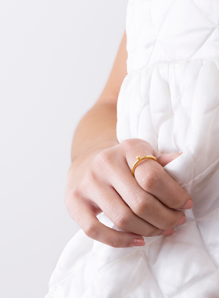 pilar ring silver 15 mm rings