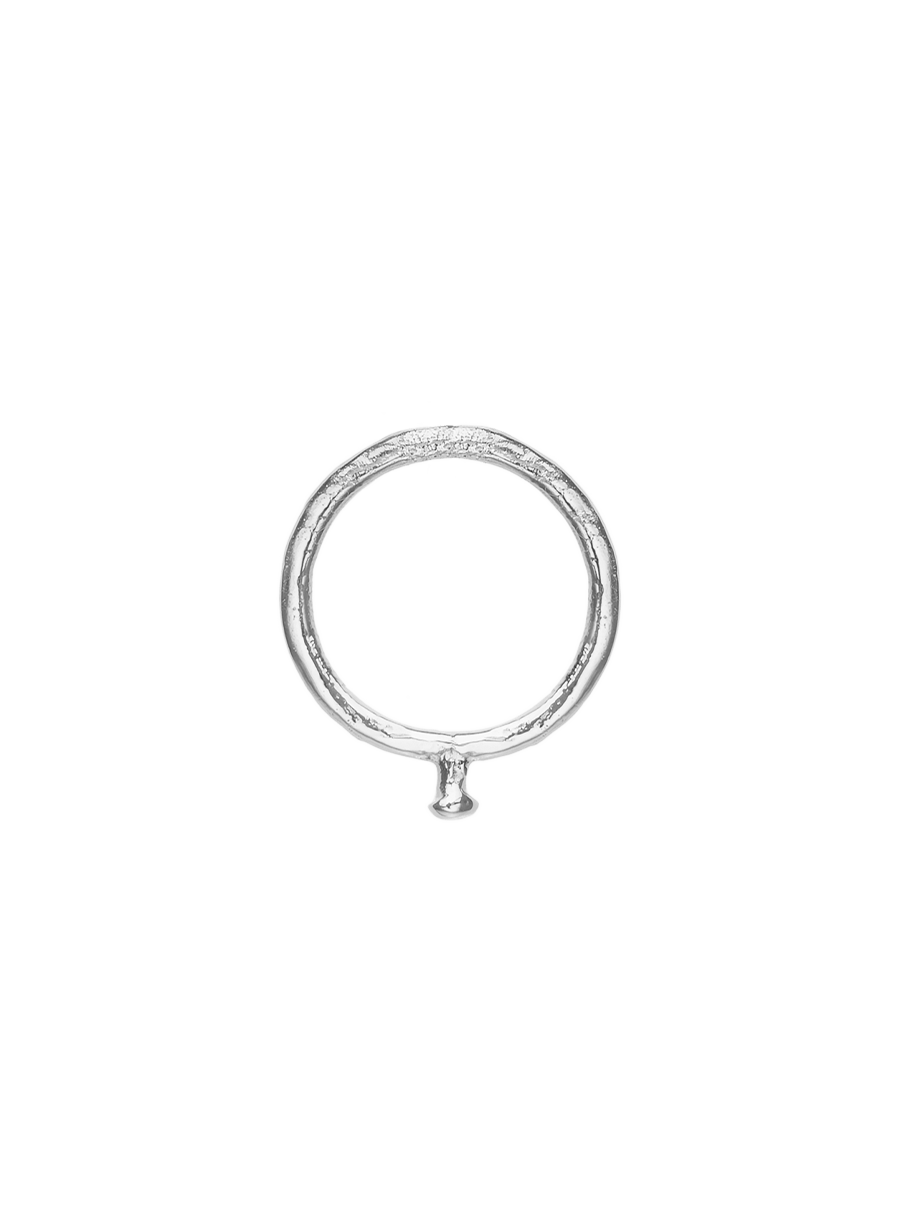 pilar ring silver 15 mm rings