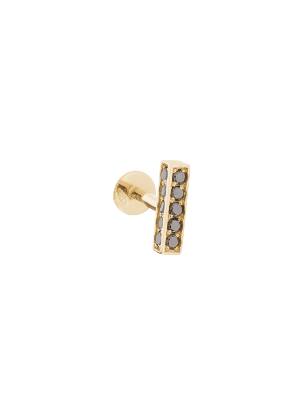 belli stud 18k black diamond Earrings