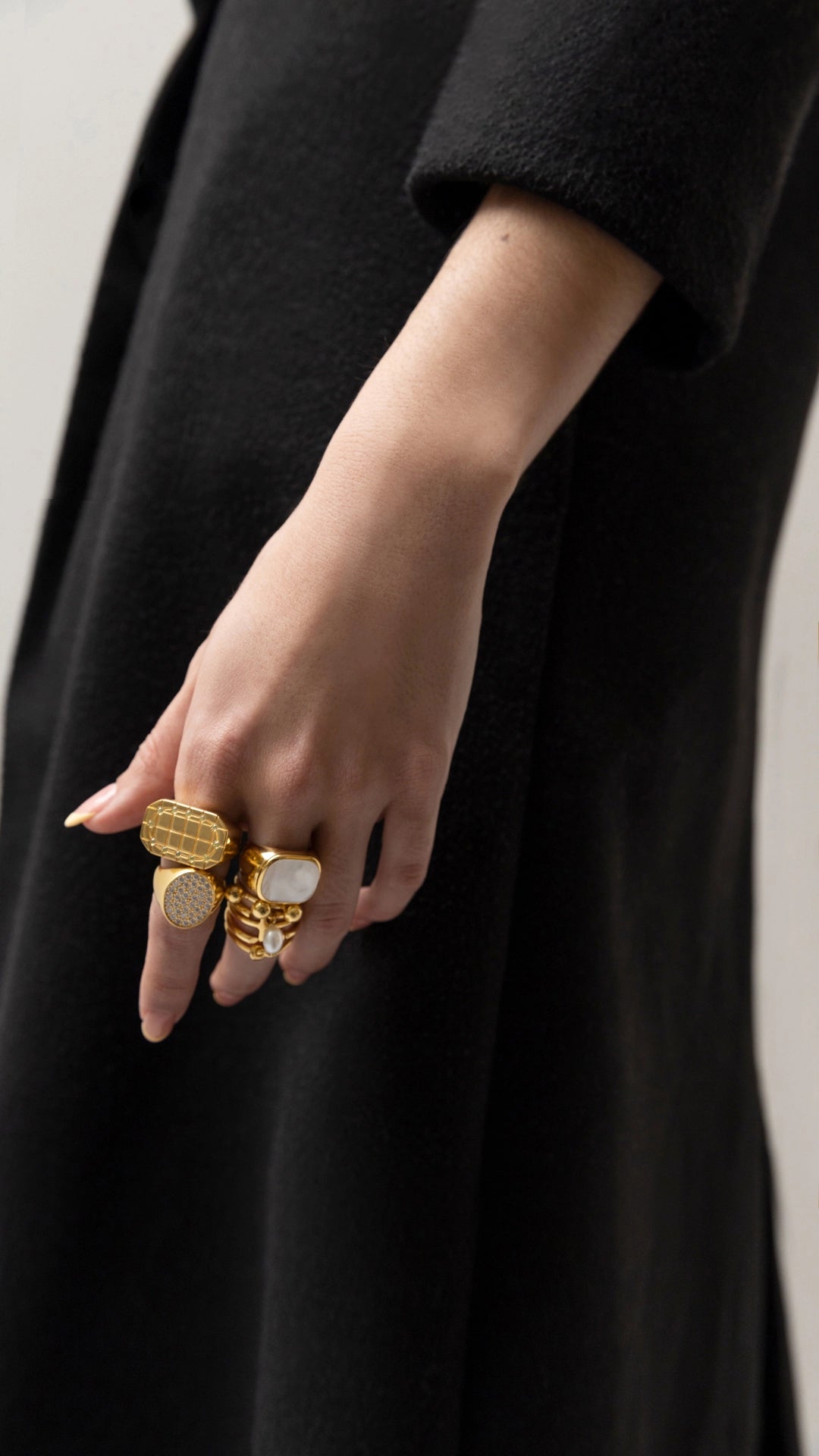 sabine ring green Rings