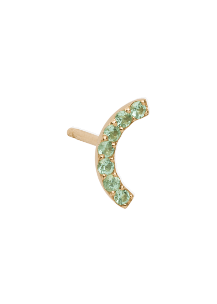 Meri Earring with Emerald 18K Earrings