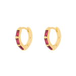 norma earrings rubi in gold