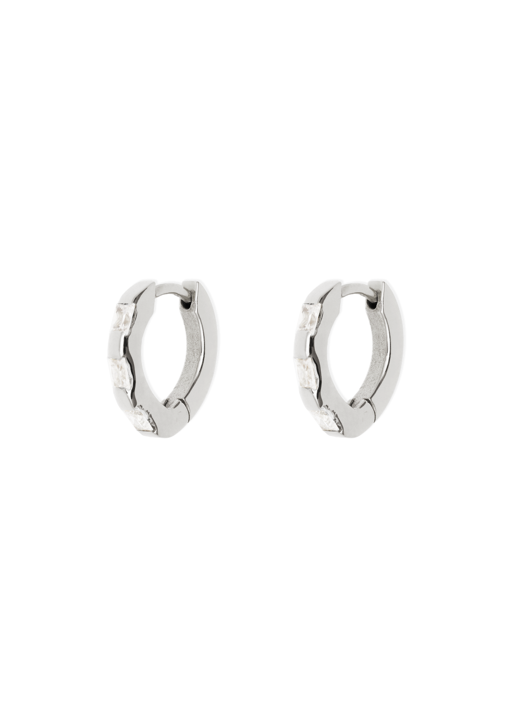 norma earrings white earrings