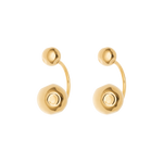 pamela earrings in gold