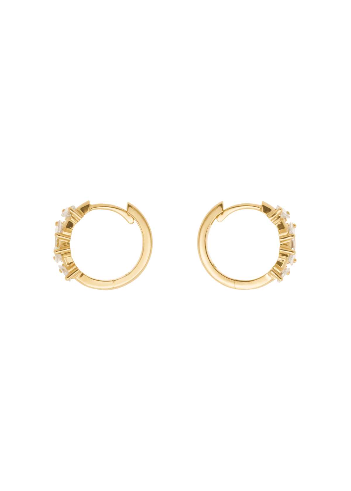 Shaped diamonds earrings 18k Earrings