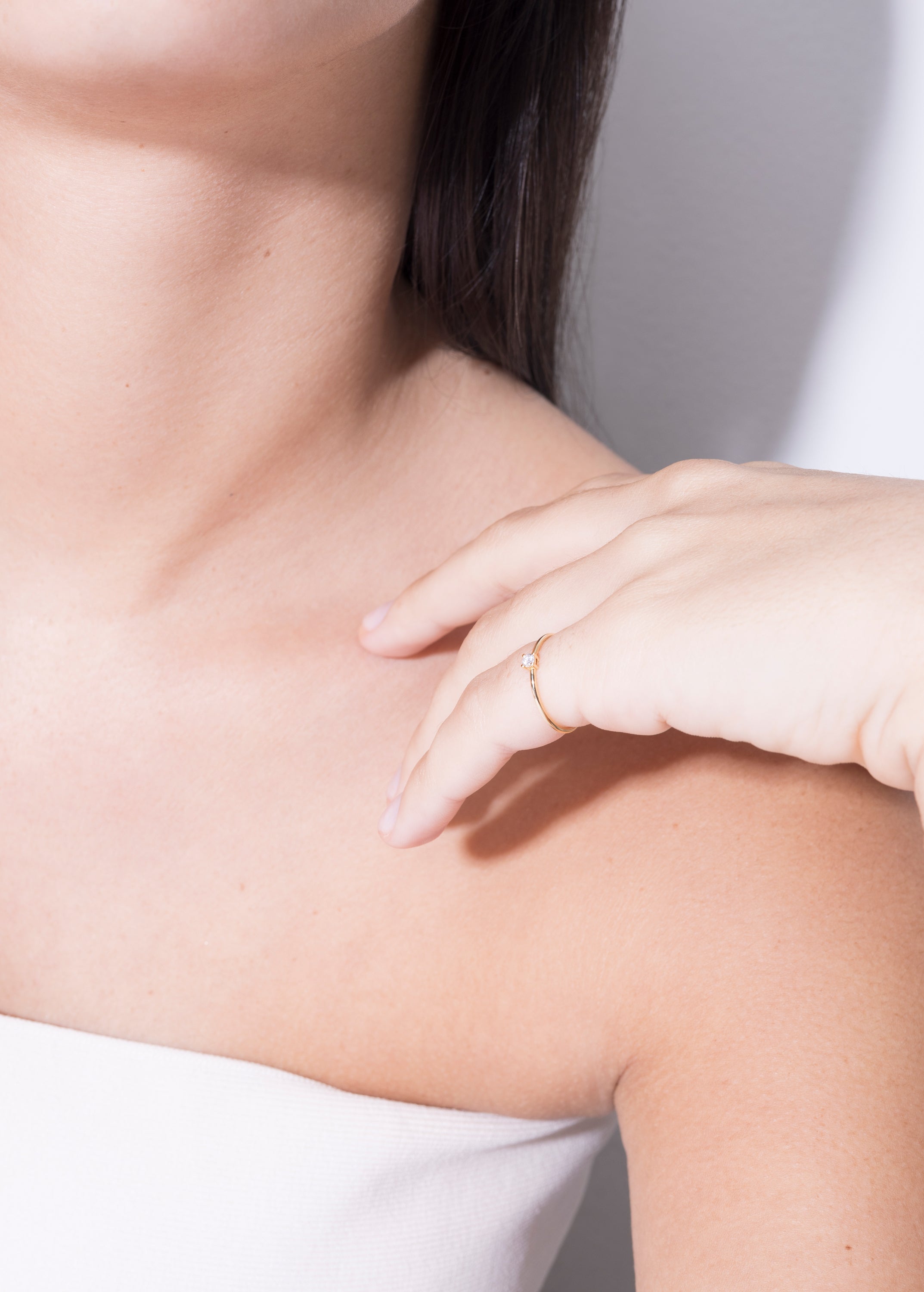 solitaire diamond ring 18k rings