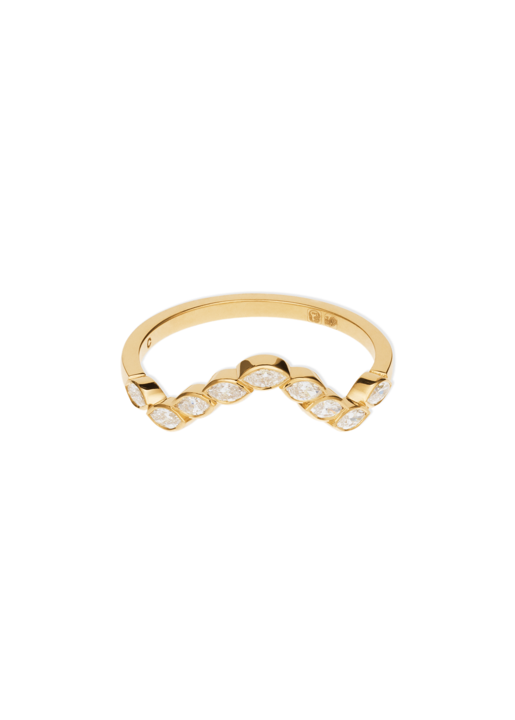 Teresa-Ring, 18 Karat Diamant