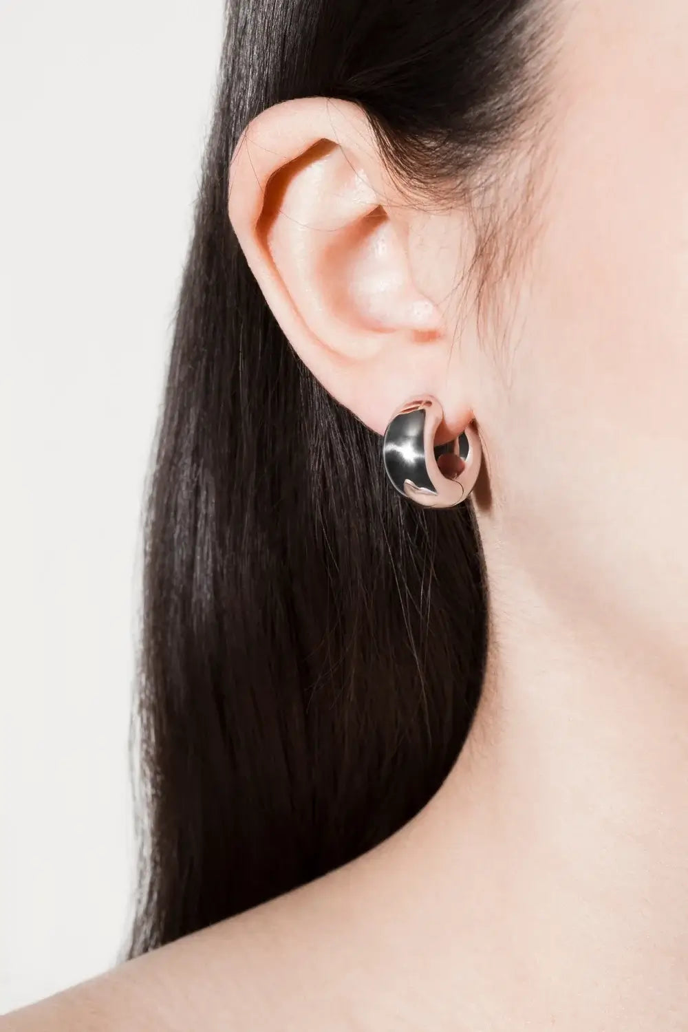 Violet Mini Bold Huggies Earrings