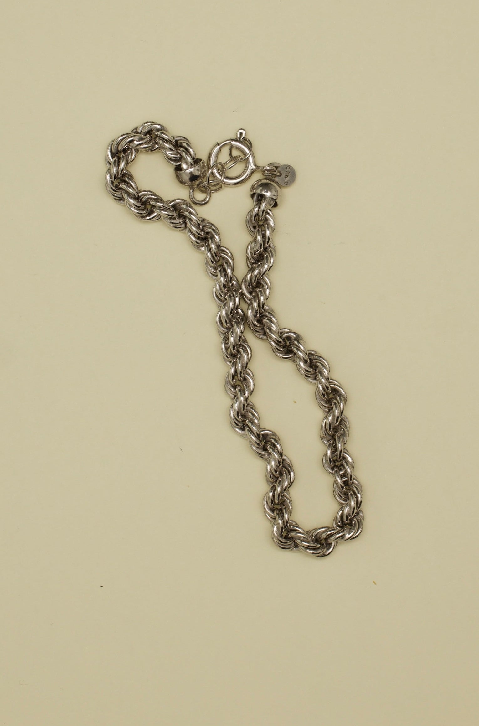 CINCO Vintage — Silver No. 047 anklets