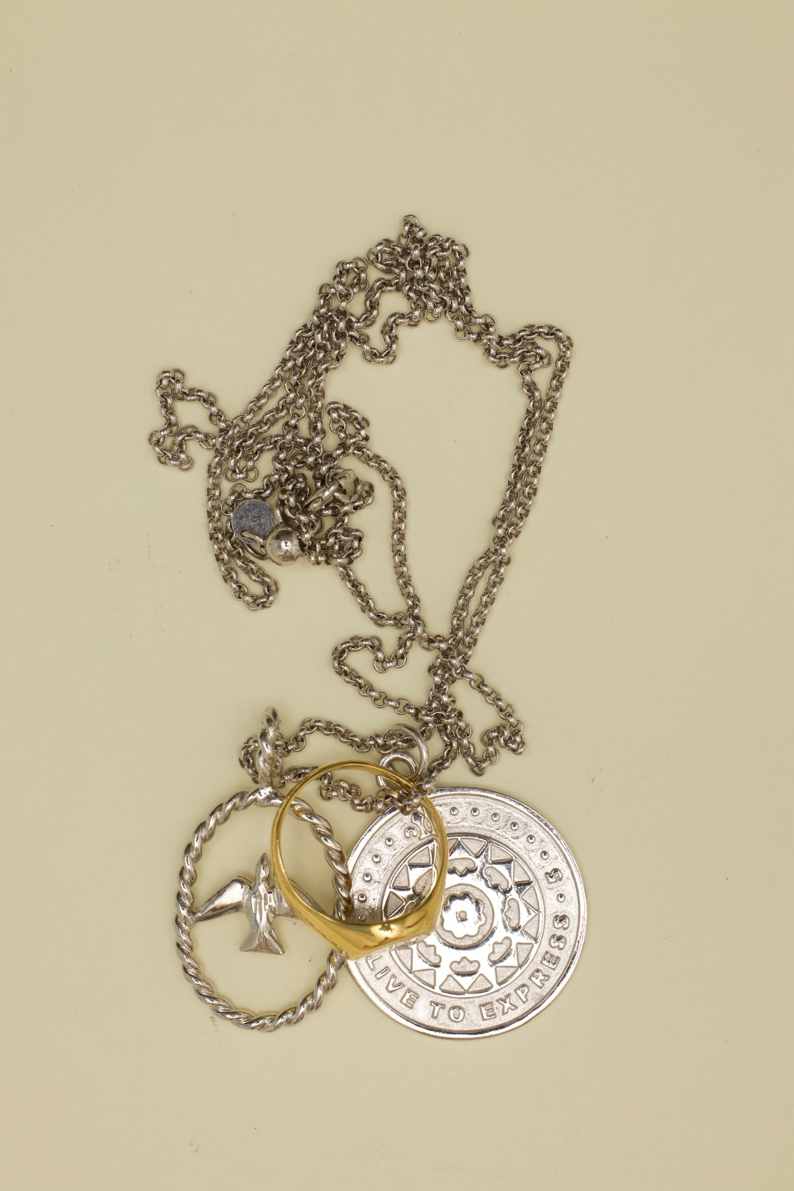 CINCO Vintage — Silver No. 071 Necklaces