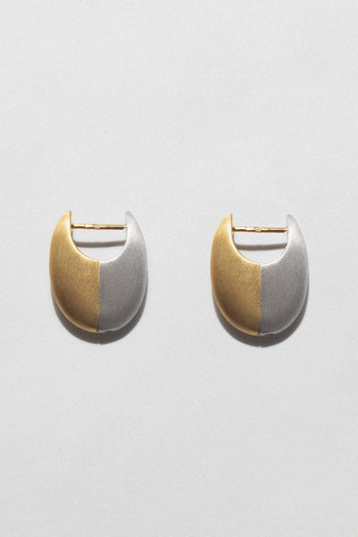 Lara two tone earrings earrings