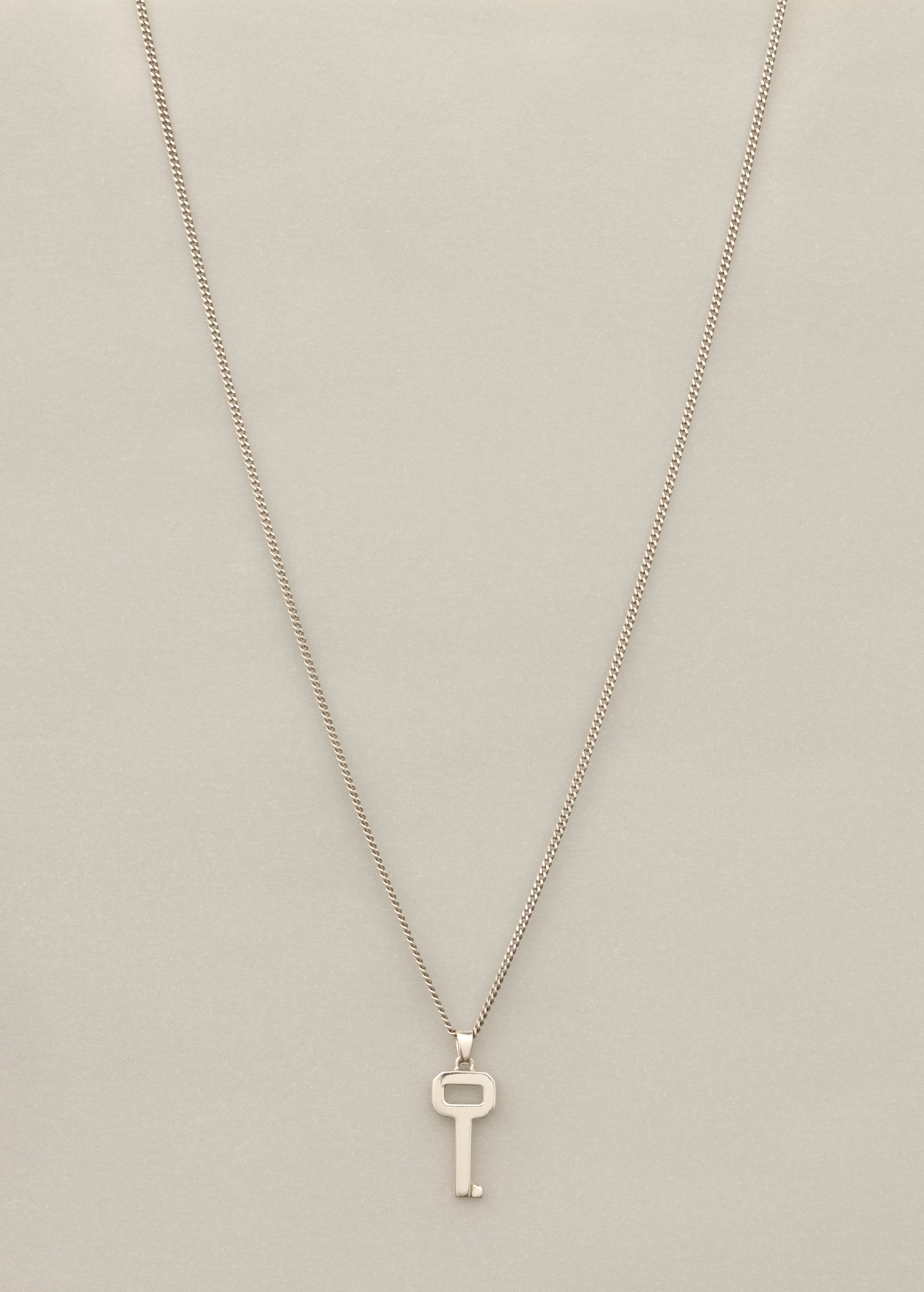 agn necklace in silver