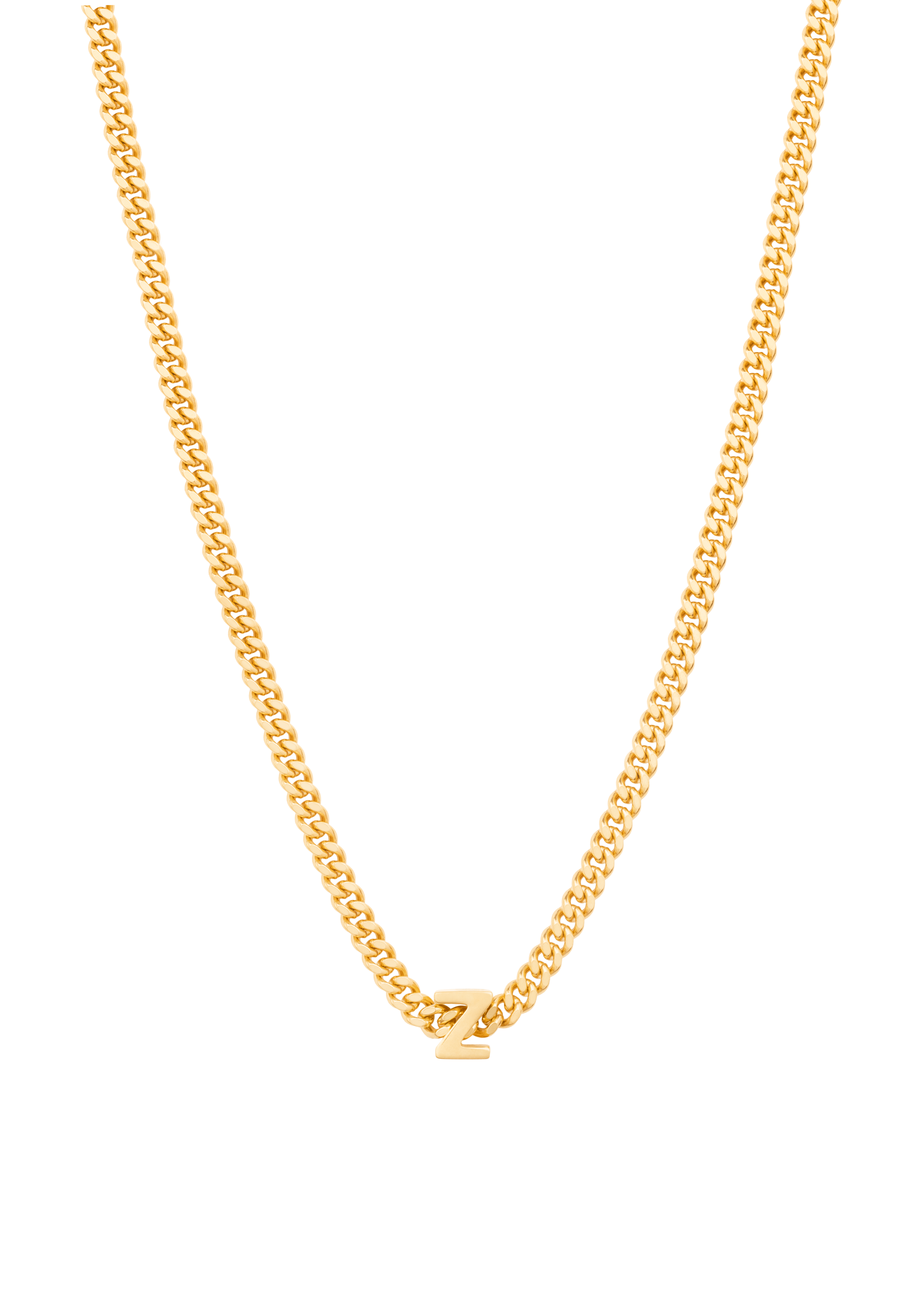 alphabet necklace with pendant Z