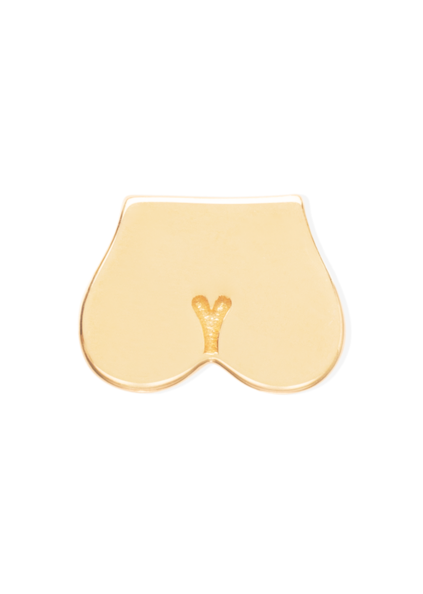 alphabet charm butt in gold