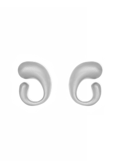 camille earrings in silver