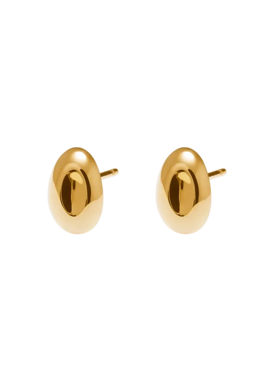 Cleo Hollow Earrings 18k Earrings
