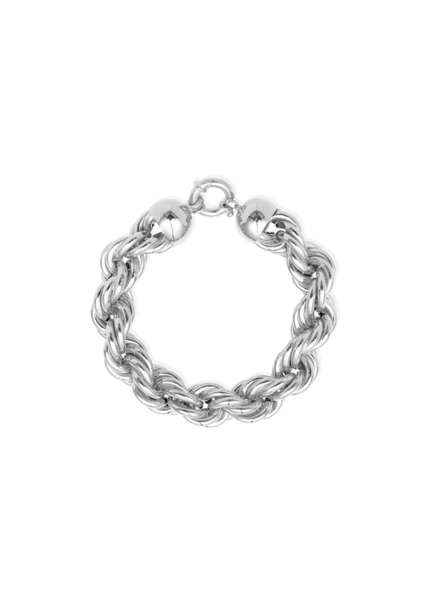 goliath bracelet in silver