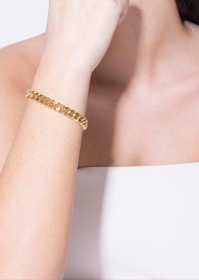 Huda Bracelet silver 19cm bracelet