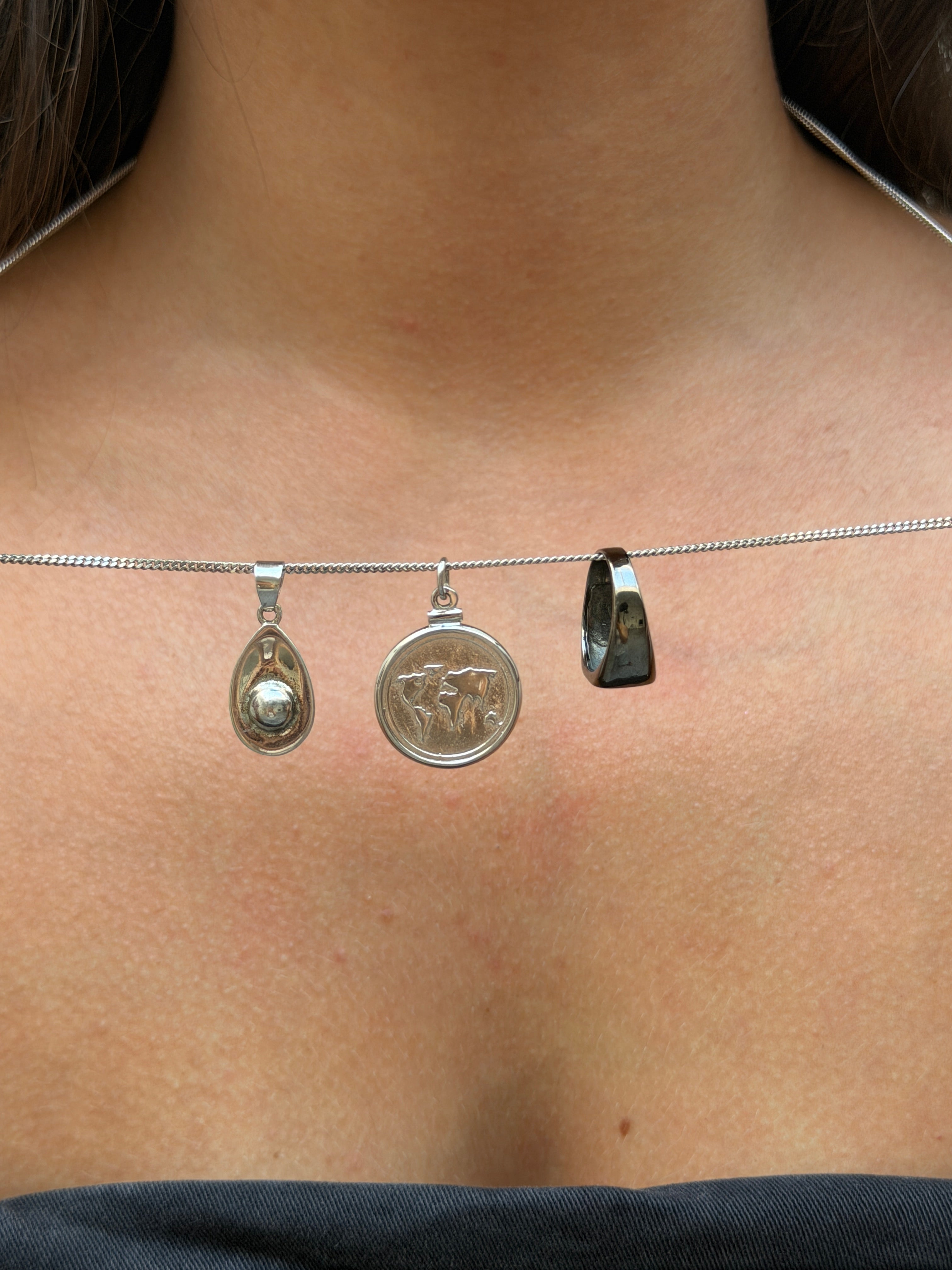 CINCO Vintage — Silver No. 059 Necklaces