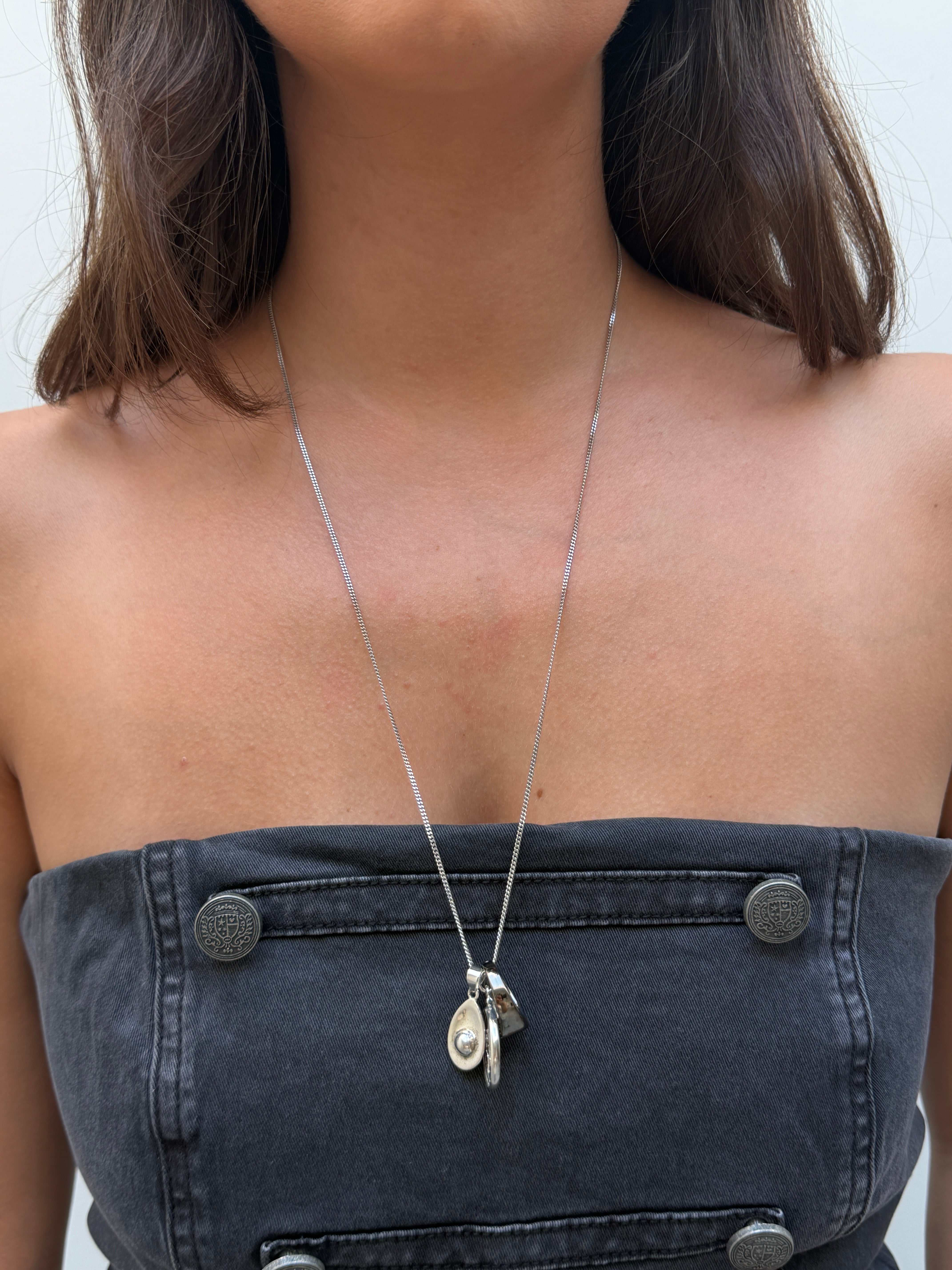 CINCO Vintage — Silver No. 059 Necklaces