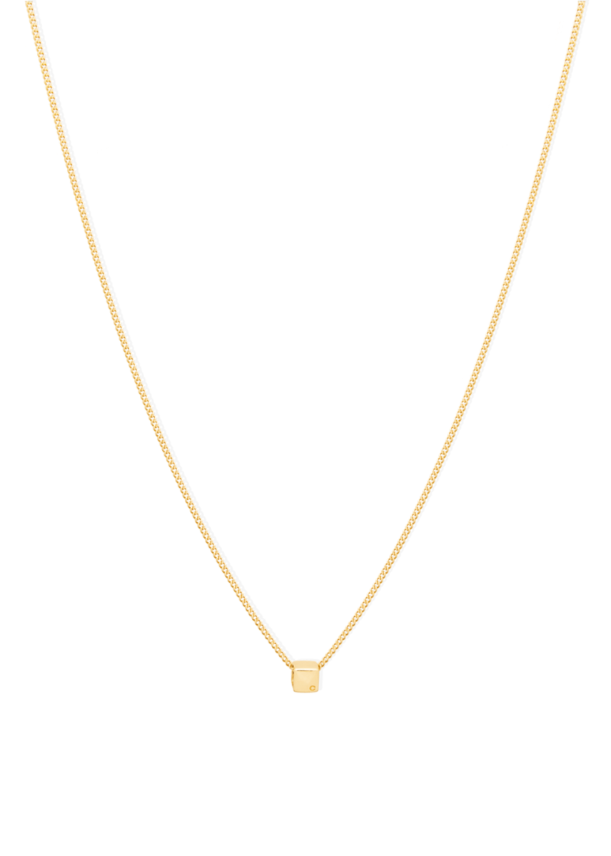 leah necklace in gold