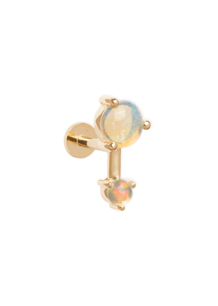 Lena Stud 18k Opal