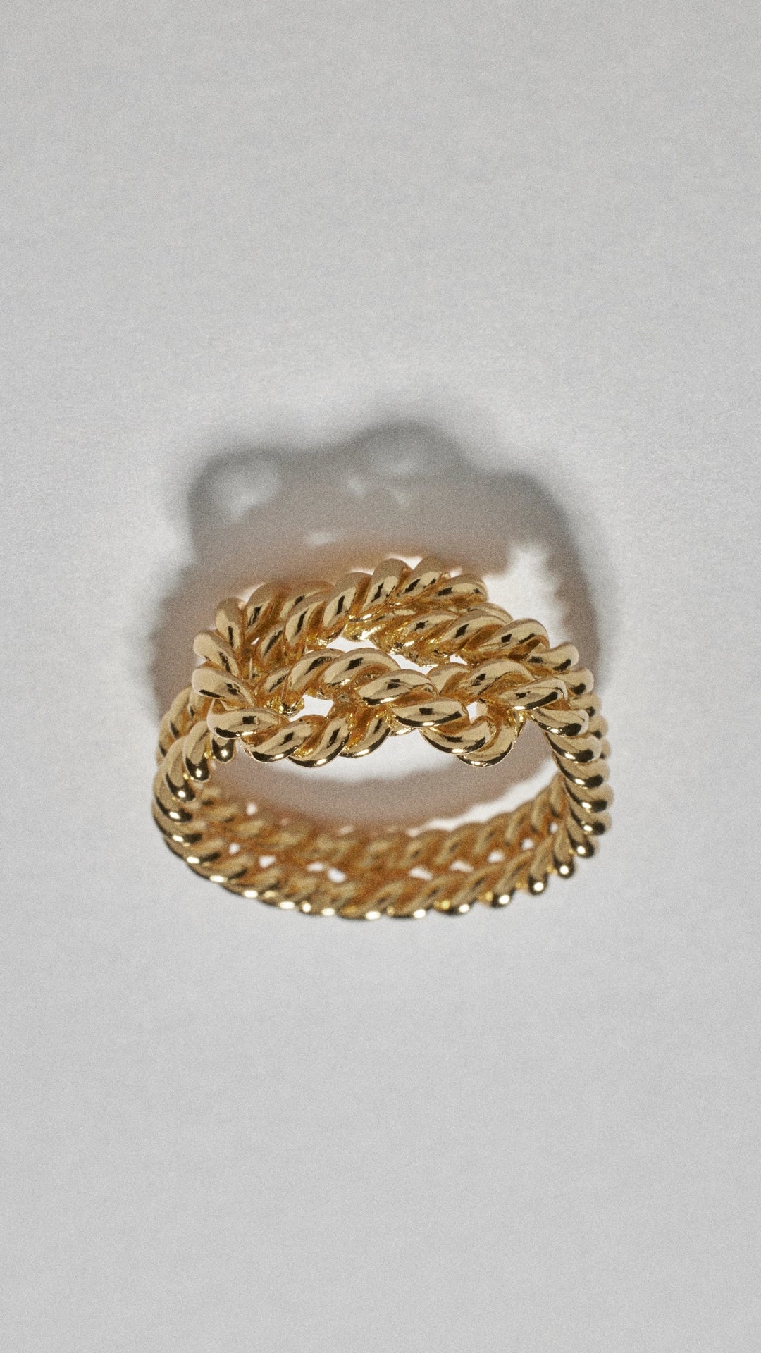 ondulé knot ring Rings