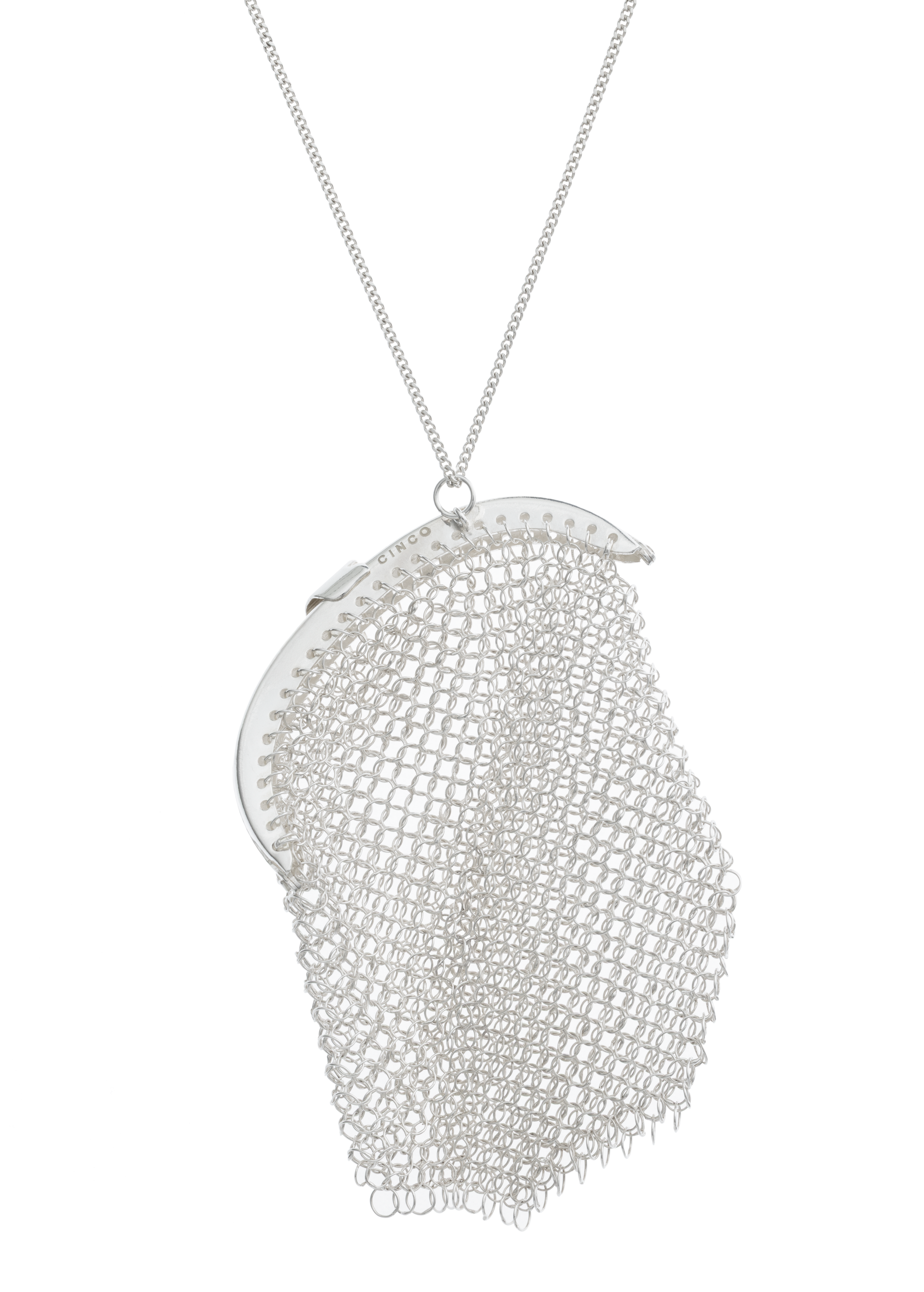 mesh necklace bolsa
