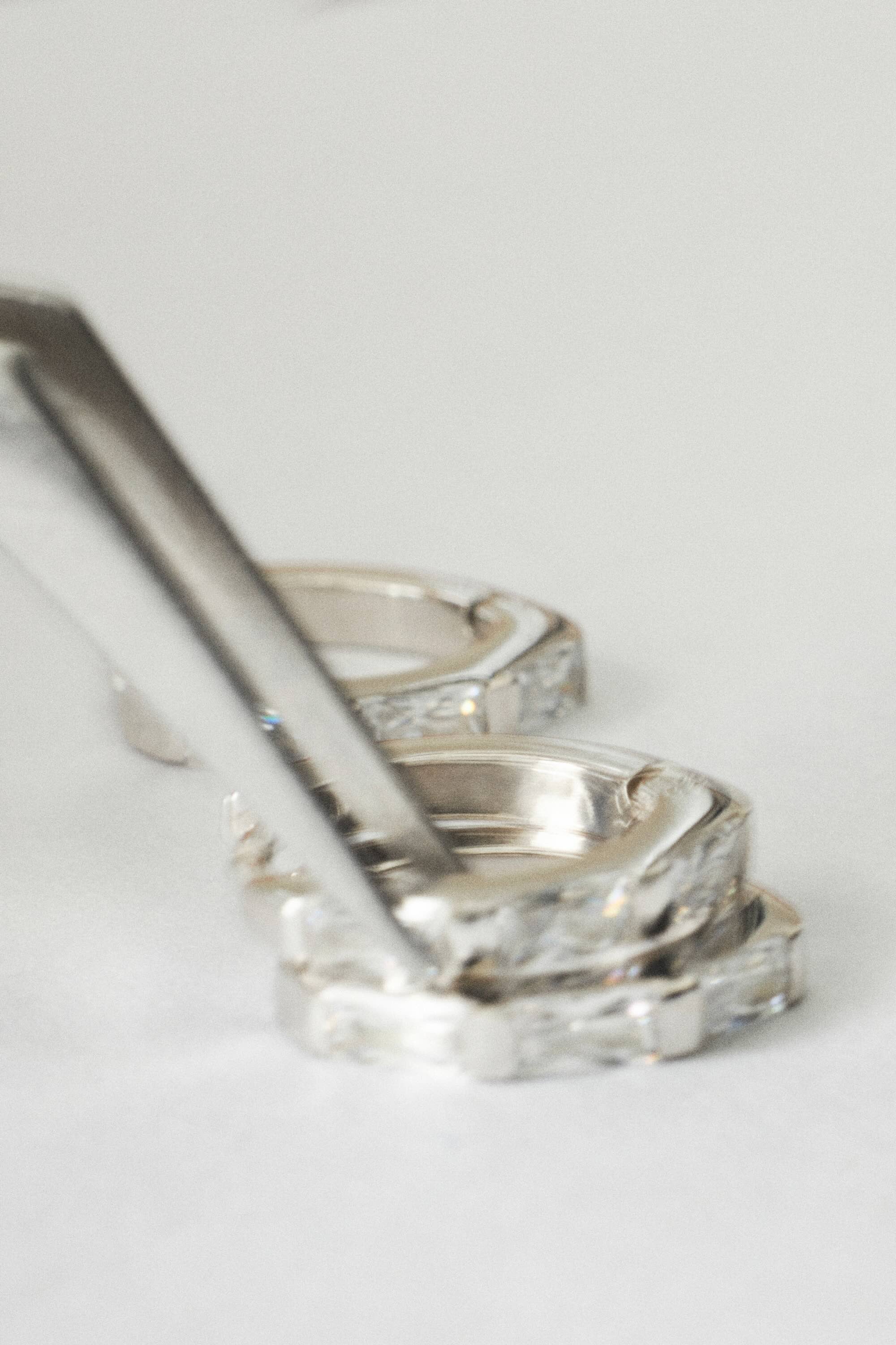 norma earrings silver