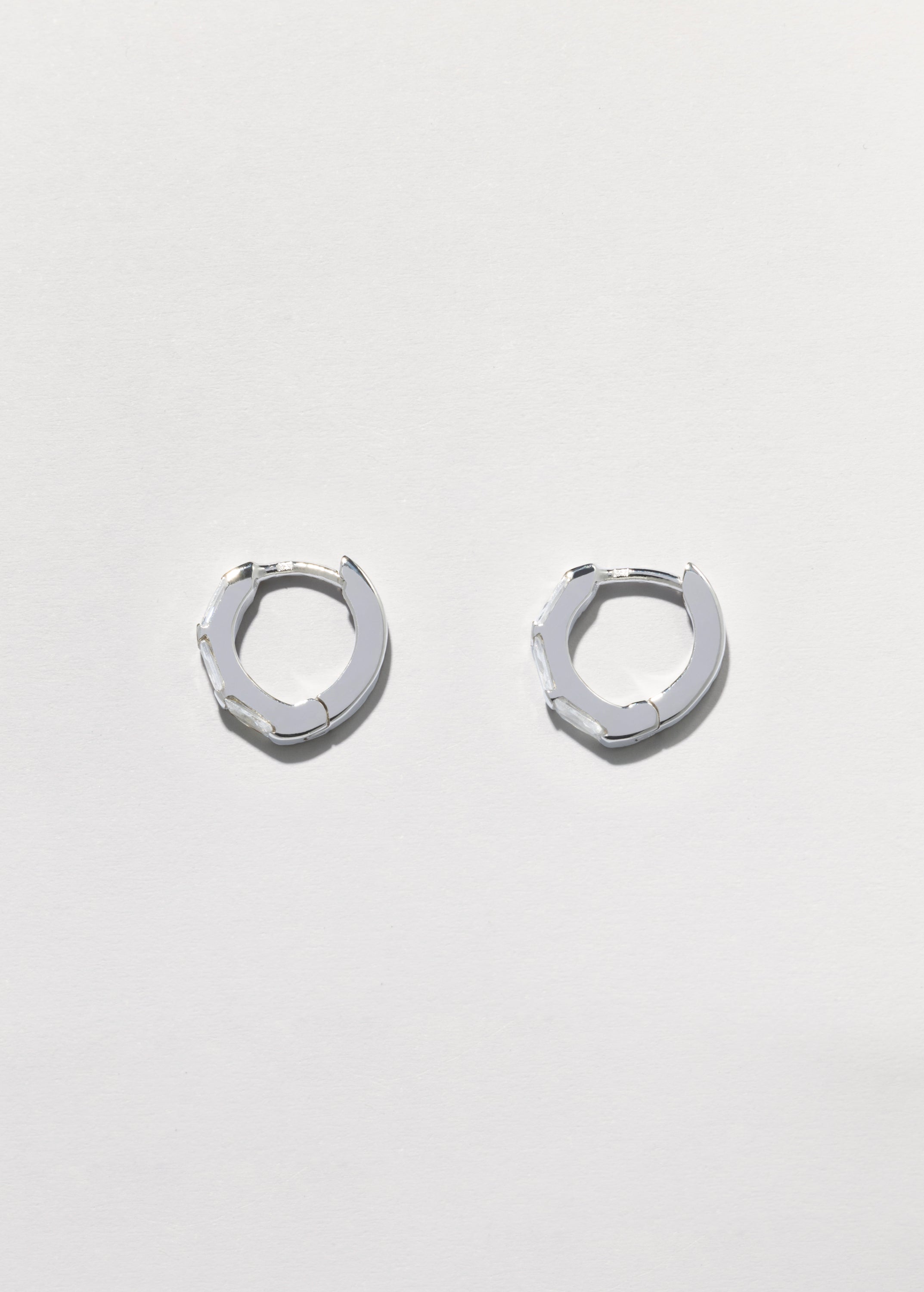 norma earrings white