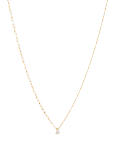 Pear necklace 18k diamond Necklaces