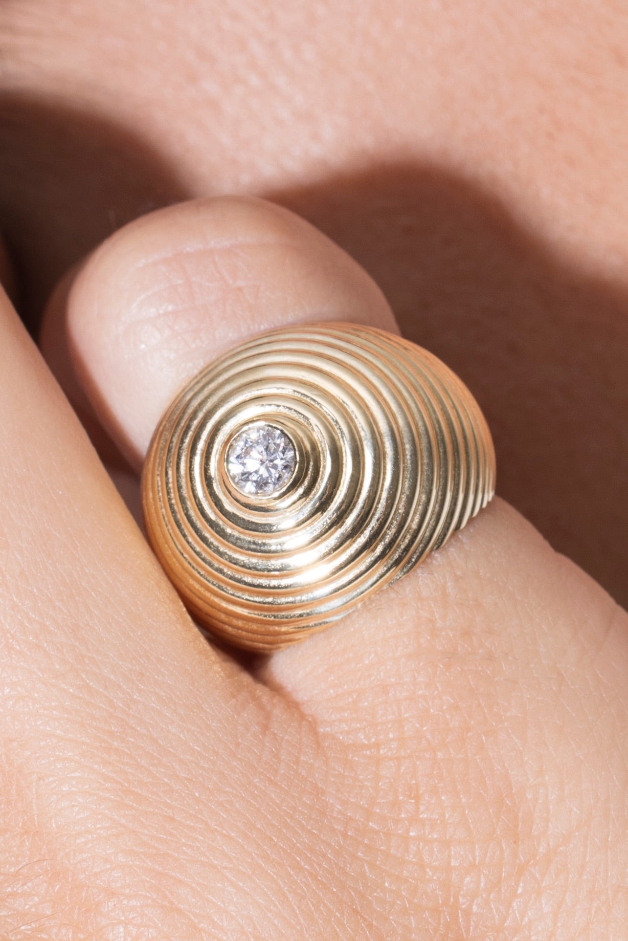 Pinky-Ring 18k Diamond