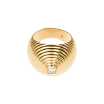 pinky 18k diamond ring