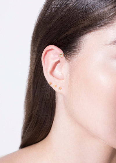 Smile 18k diamond earring Earrings