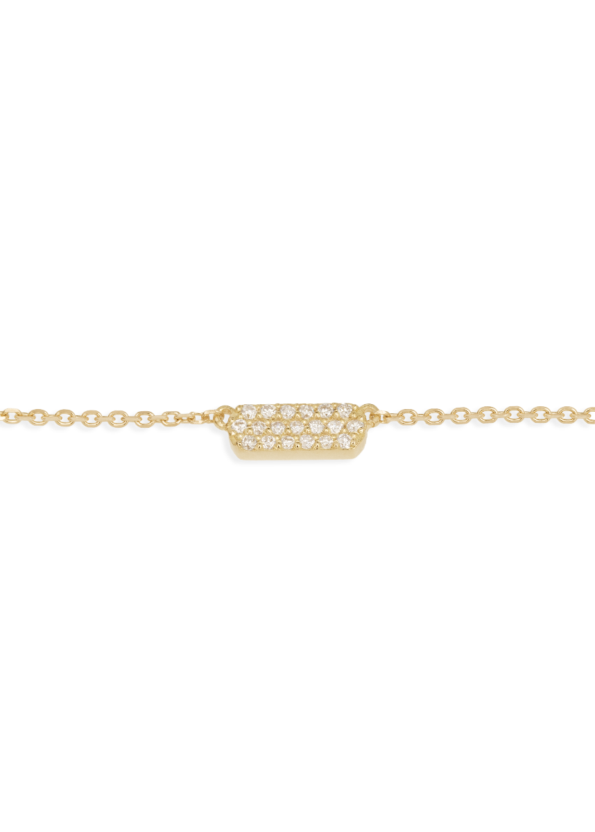 hannah necklace 18k diamond